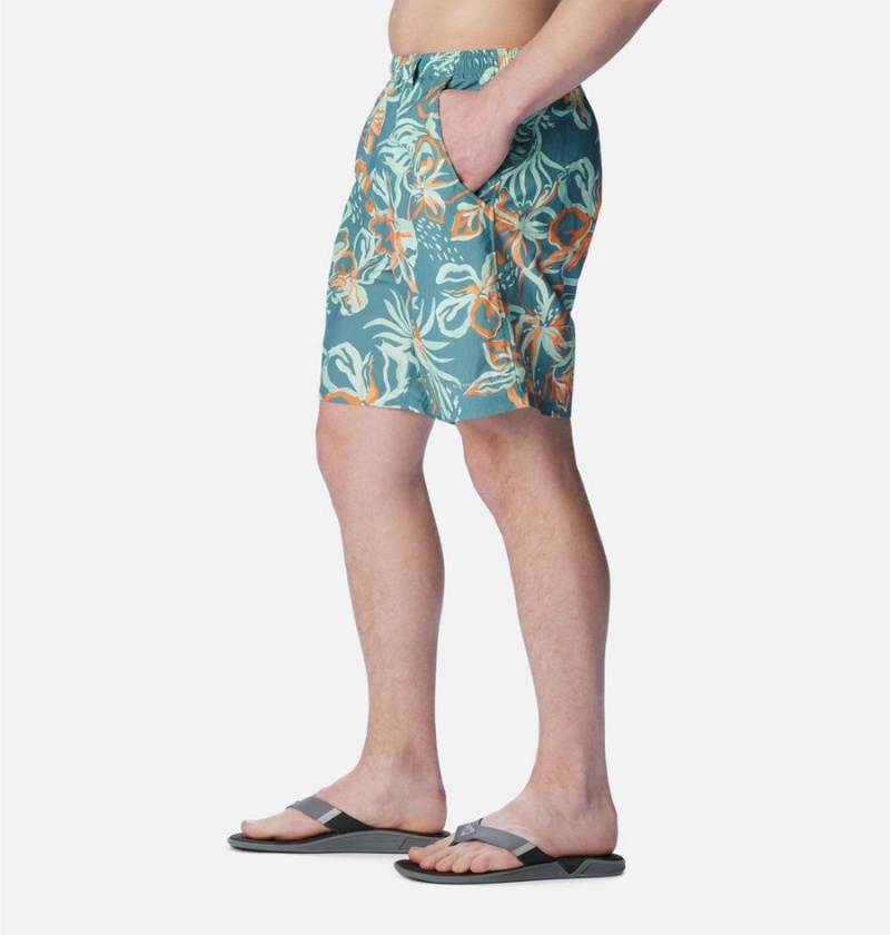 Columbia PFG Super Backcast Water Men's Shorts Multicolor | HJXBYI-492