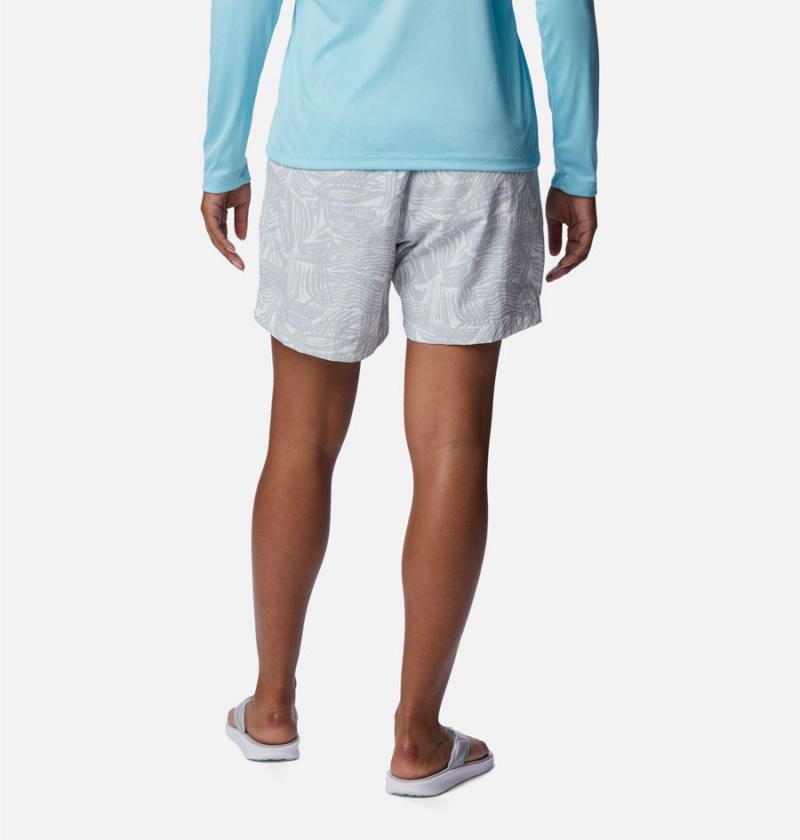 Columbia PFG Super Backcast Water Women's Shorts Grey | OGQWBF-564