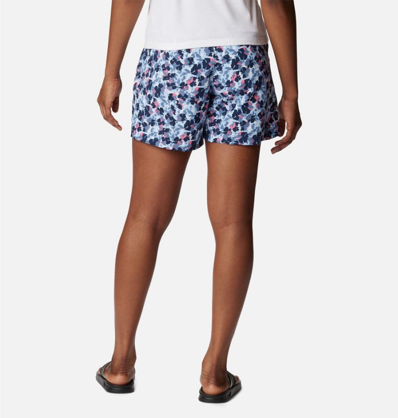 Columbia PFG Super Backcast Water Women's Shorts Blue | DIFSQE-573
