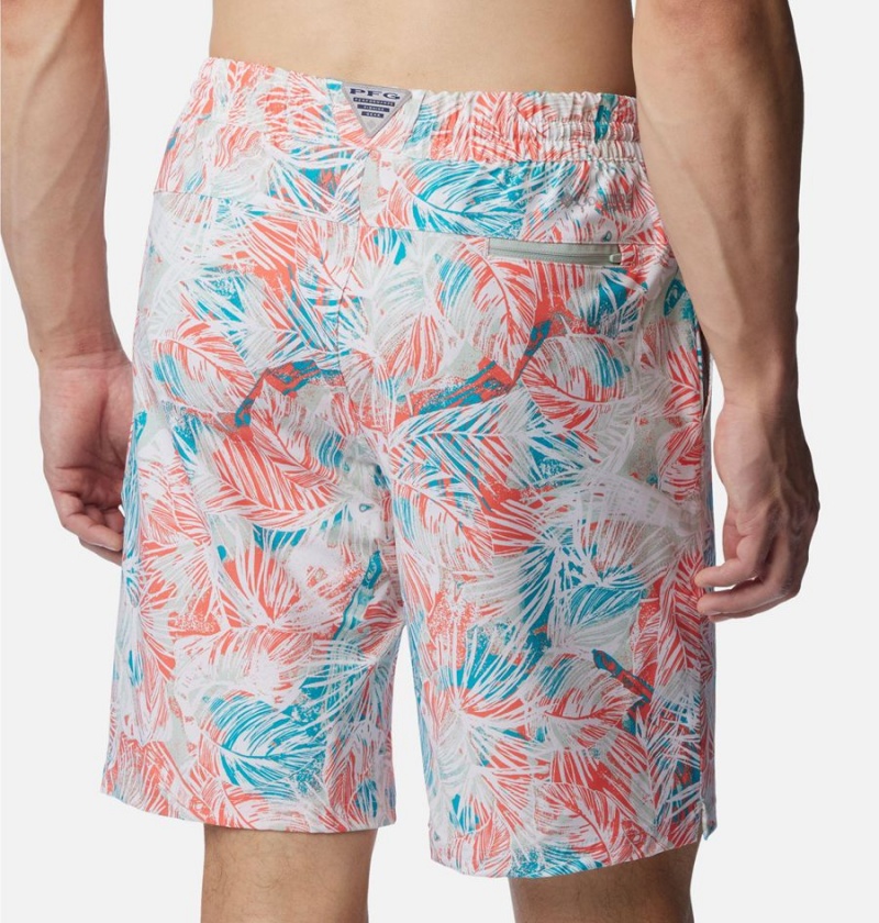 Columbia PFG Super Slack Tide Hybrid Water Men's Shorts Pink | FXIAYC-853