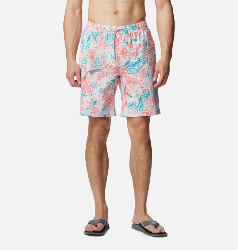 Columbia PFG Super Slack Tide Hybrid Water Men\'s Shorts Pink | FXIAYC-853