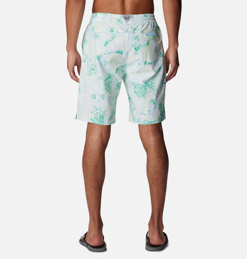 Columbia PFG Super Slack Tide Hybrid Water Men's Shorts Green | QZLAKX-827