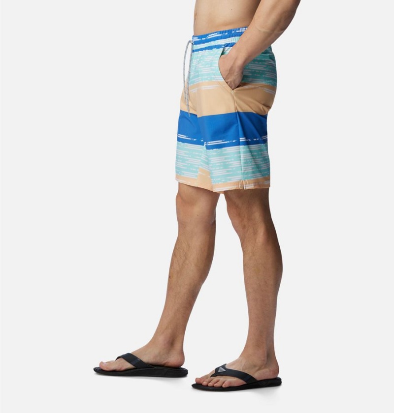Columbia PFG Super Slack Tide Hybrid Water Men's Shorts Multicolor | QIPJCE-781