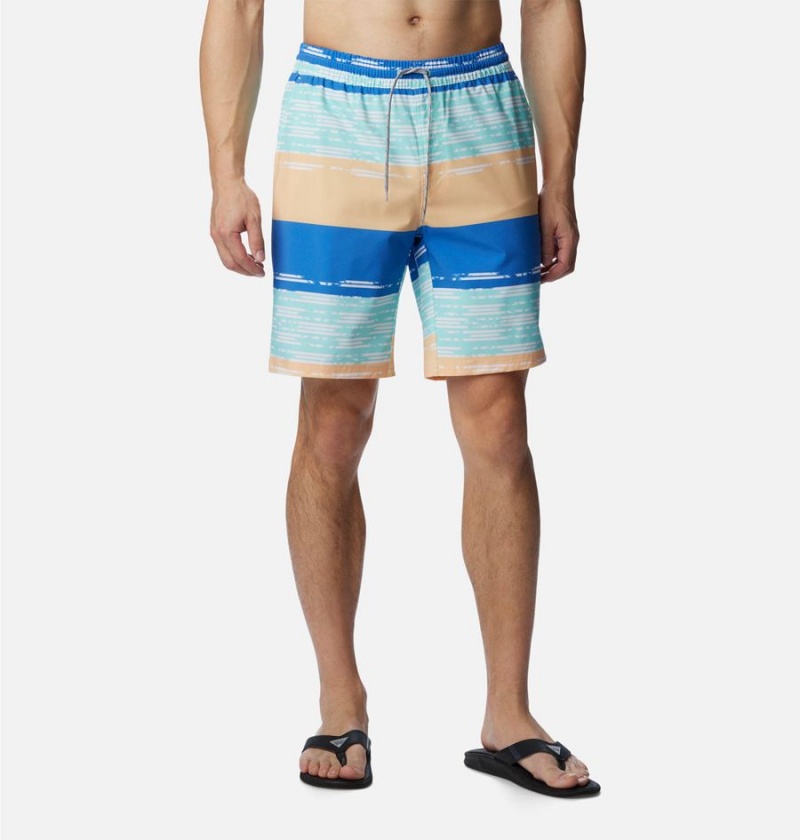 Columbia PFG Super Slack Tide Hybrid Water Men\'s Shorts Multicolor | QIPJCE-781