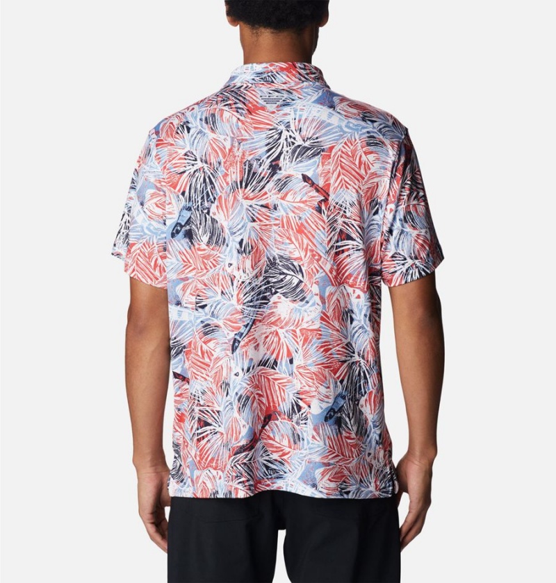 Columbia PFG Super Slack Tide Stretch Men's Polo Shirt Multicolor | WLDPAG-375