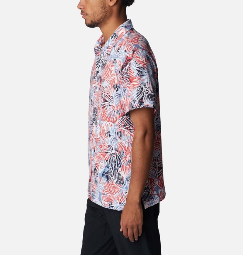 Columbia PFG Super Slack Tide Stretch Men's Polo Shirt Multicolor | WLDPAG-375