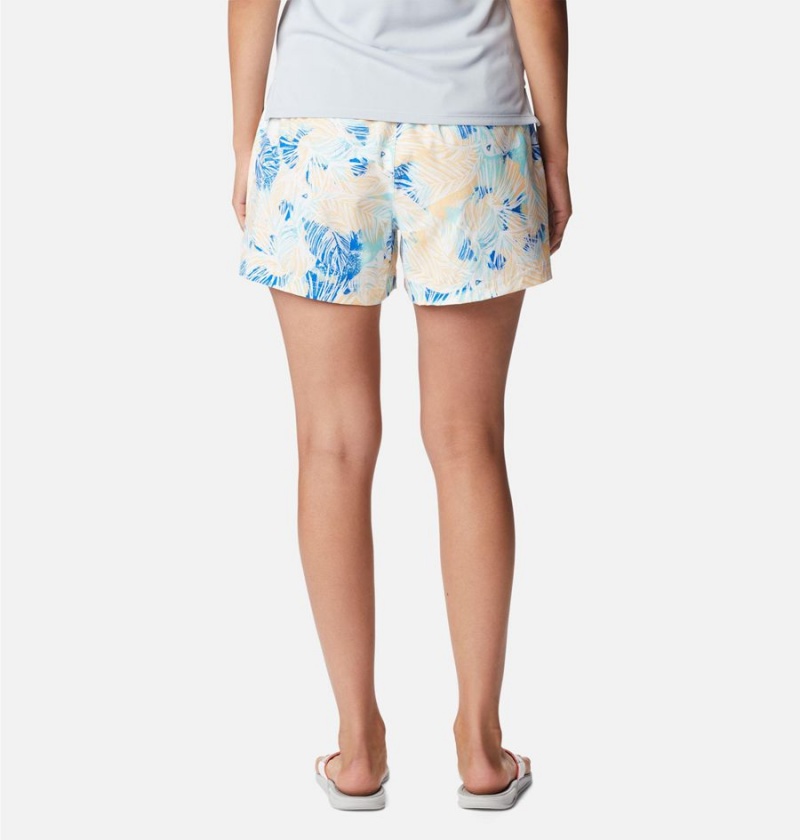 Columbia PFG Super Slack Water Stretch Water Women's Shorts Blue | ZOXKRD-152