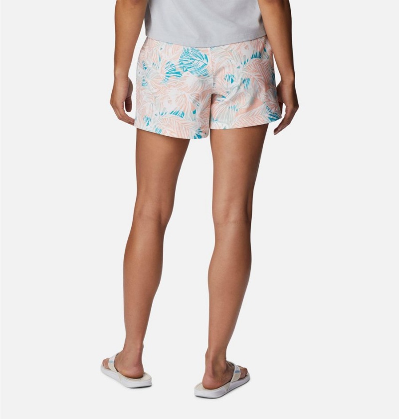 Columbia PFG Super Slack Water Stretch Water Women's Shorts Pink | YIRUGO-827