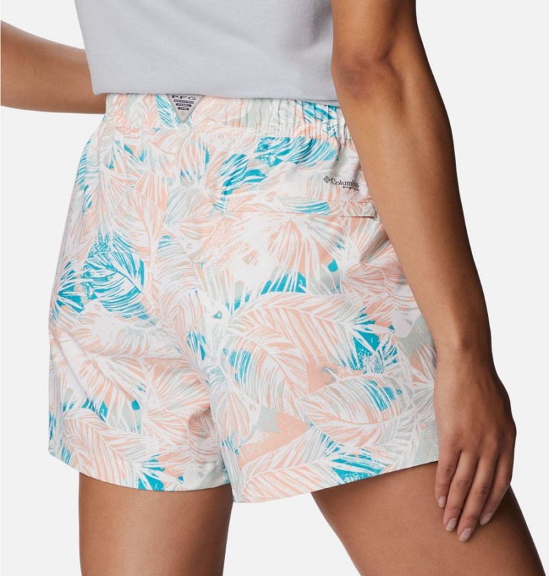 Columbia PFG Super Slack Water Stretch Water Women's Shorts Pink | YIRUGO-827