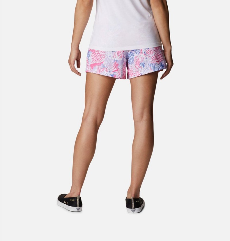 Columbia PFG Super Slack Water Stretch Water Women's Shorts Pink | JVCPOG-145