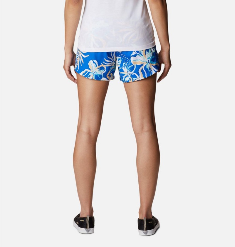 Columbia PFG Super Tamiami Pull-On Women's Shorts Blue | CJMZOA-457