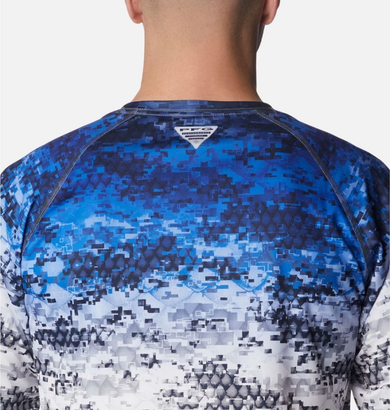 Columbia PFG Super Terminal Tackle Long Sleeve Men's T-Shirt Multicolor | YFXGOM-823