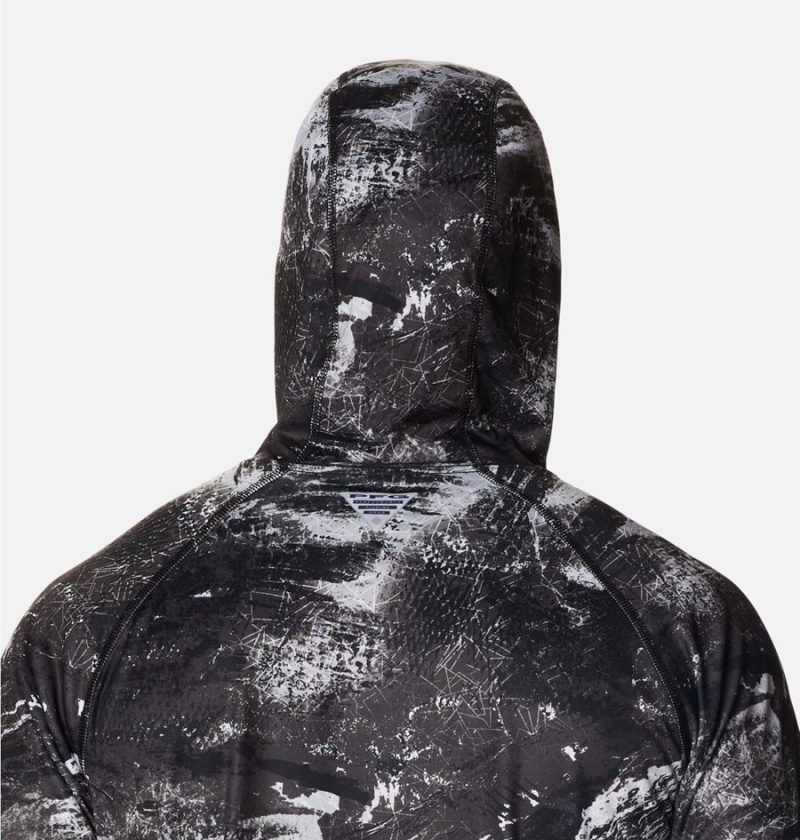 Columbia PFG Super Terminal Tackle Men's Hoodie Black | TMHCJY-634