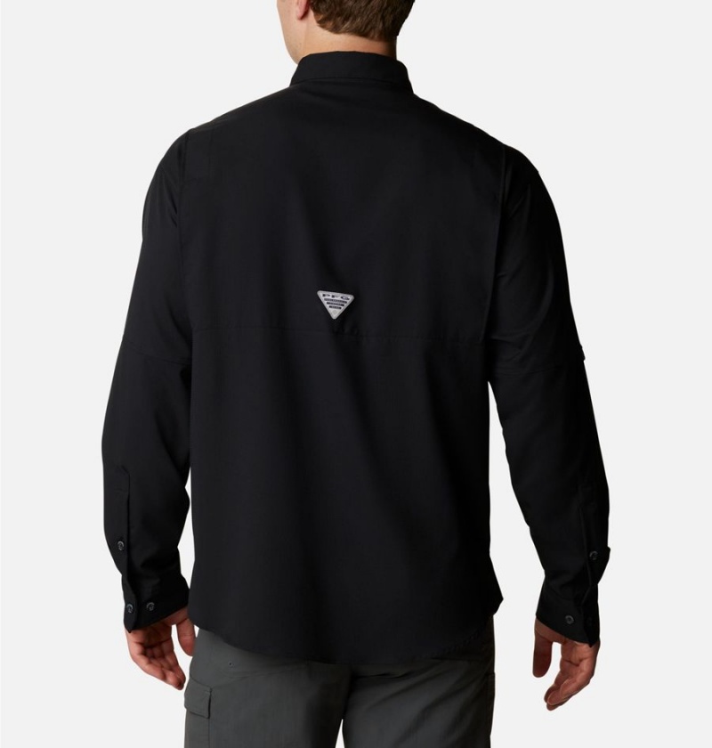 Columbia PFG Tamiami II Long Sleeve Men's Shirt Black | JUSZIM-897