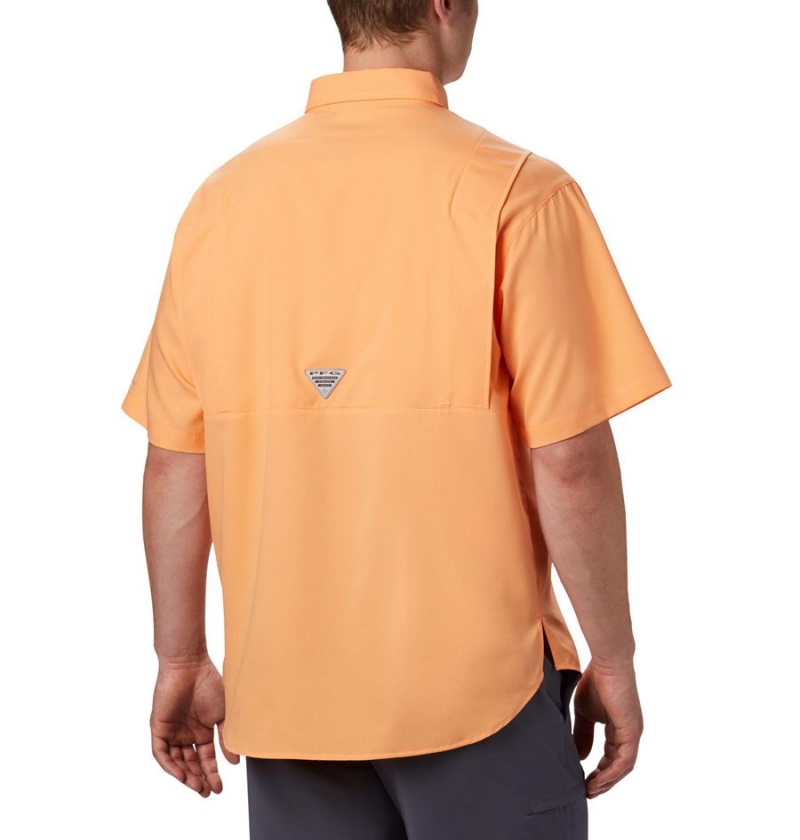 Columbia PFG Tamiami II Short Sleeve Men's Shirt Orange | TMXUZP-821