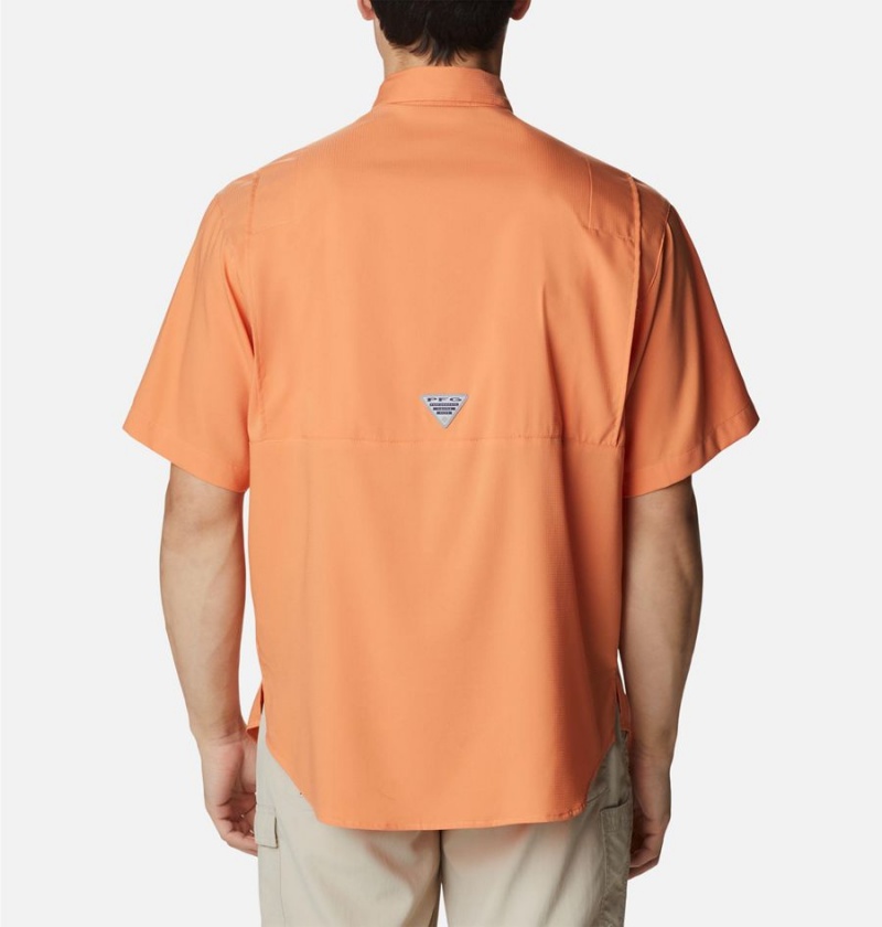 Columbia PFG Tamiami II Short Sleeve Men's Shirt Orange | XHPRET-597