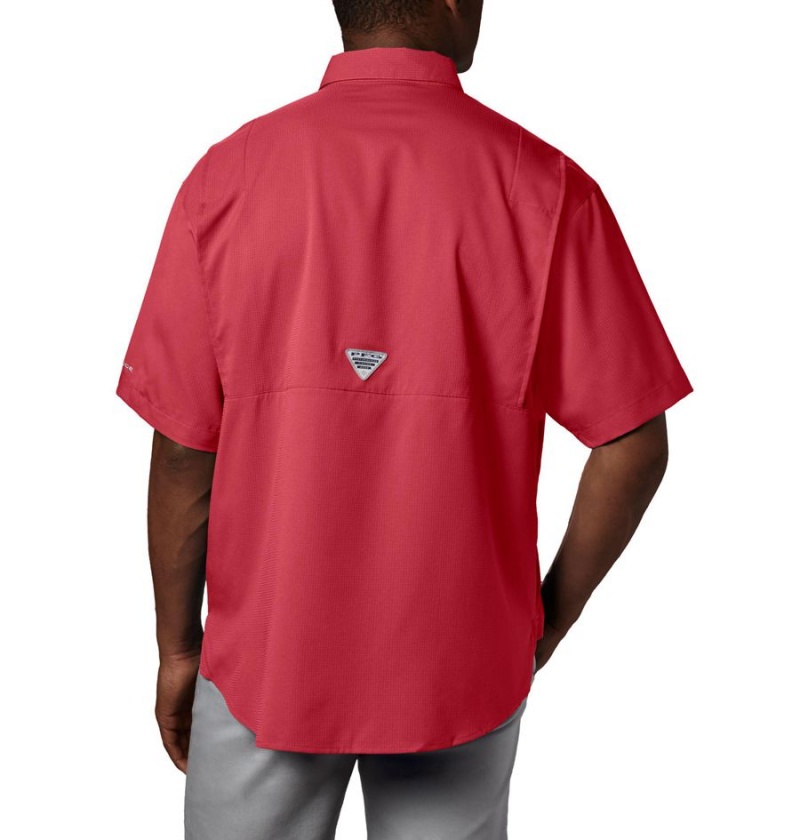 Columbia PFG Tamiami II Short Sleeve Men's Shirt Red | AXCBPN-162