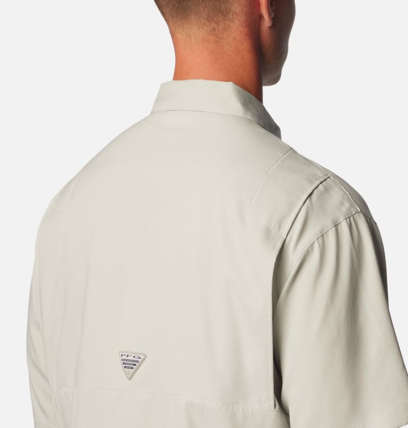 Columbia PFG Tamiami II Short Sleeve Men's Shirt Grey | TIJZEY-289