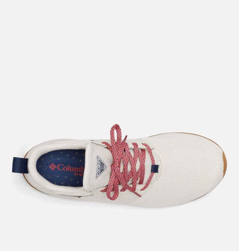 Columbia PFG Tamiami Men's Sneakers White | DAOIUY-610