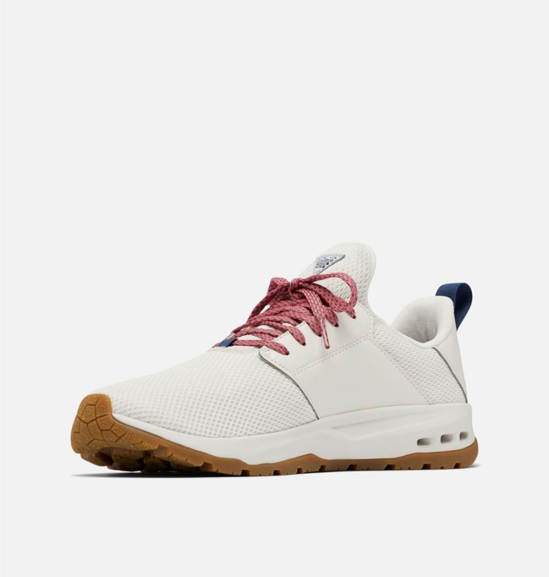 Columbia PFG Tamiami Men's Sneakers White | DAOIUY-610