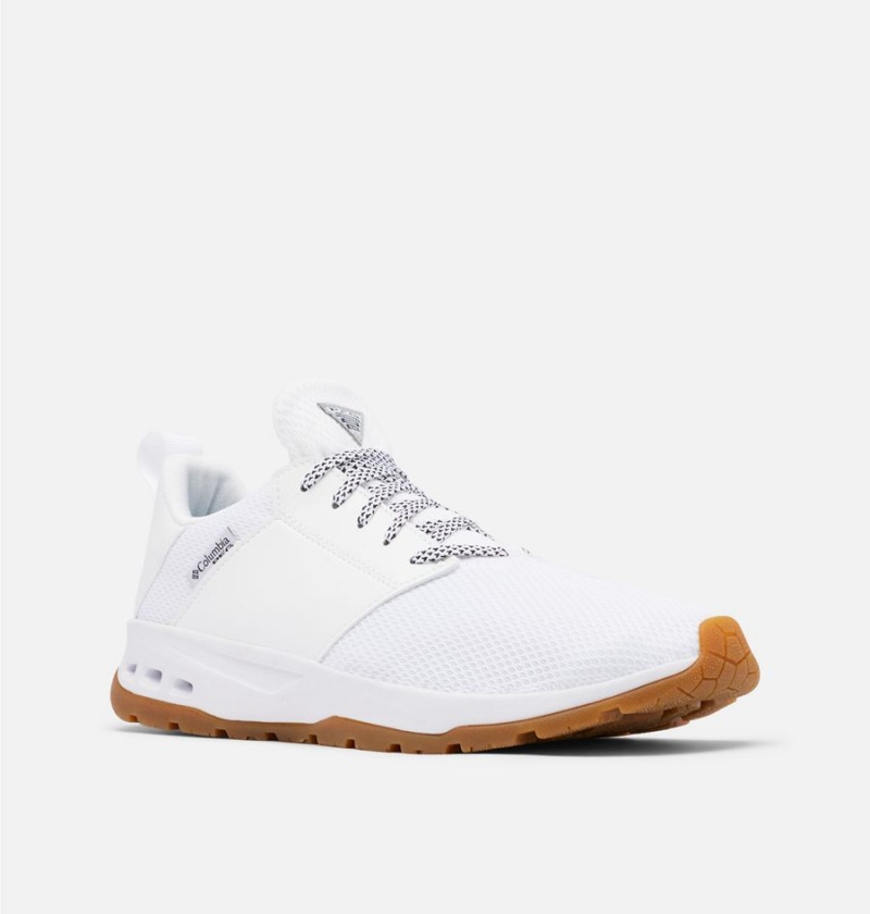 Columbia PFG Tamiami Men's Sneakers White | DIZLUN-653