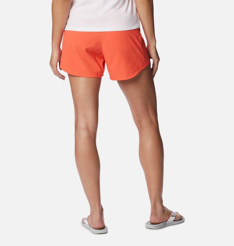Columbia PFG Tamiami Pull-On Women's Shorts Orange | WTHVBG-654