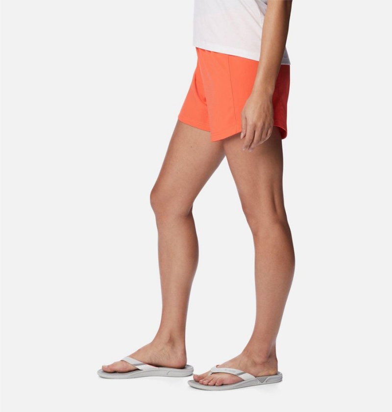 Columbia PFG Tamiami Pull-On Women's Shorts Orange | WTHVBG-654