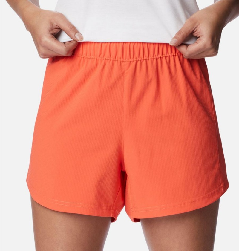 Columbia PFG Tamiami Pull-On Women's Shorts Orange | WTHVBG-654