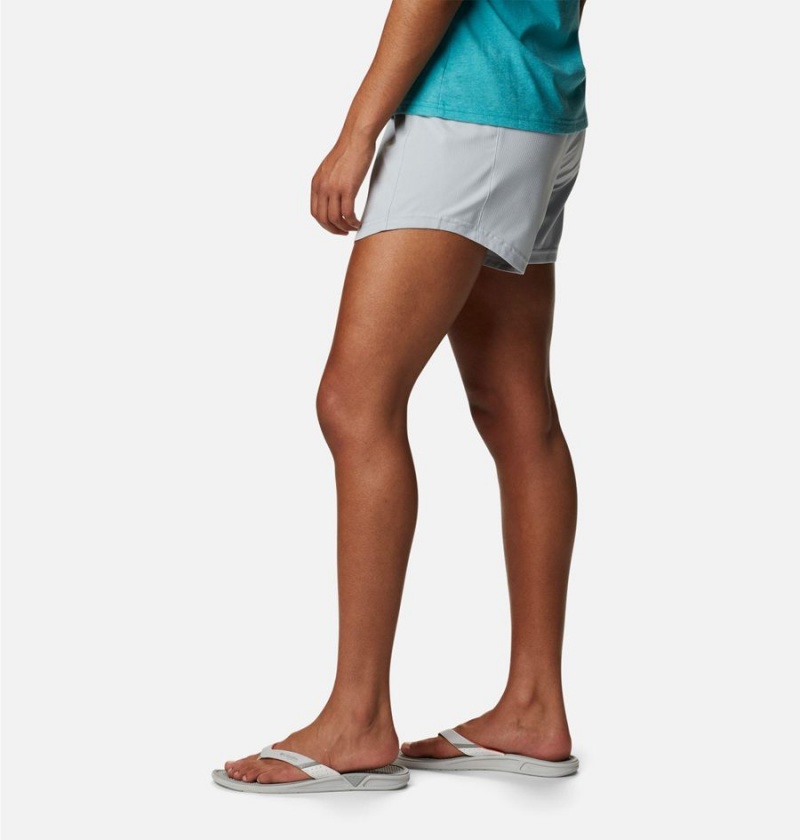 Columbia PFG Tamiami Pull-On Women's Shorts Grey | QMPNRX-346