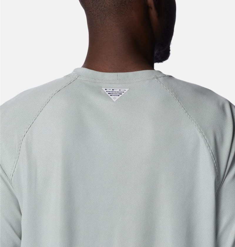 Columbia PFG Terminal Deflector Long Sleeve Men's T-Shirt Grey | VNRPLQ-185