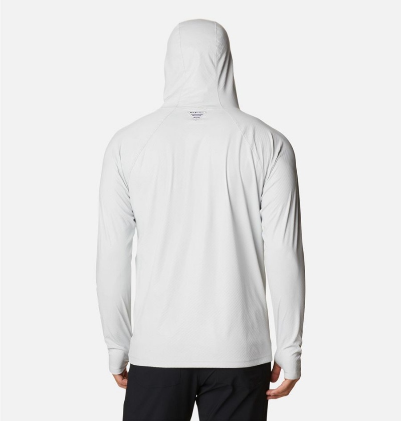 Columbia PFG Terminal Deflector Zero Men's Hoodie Grey | TUKSJN-510