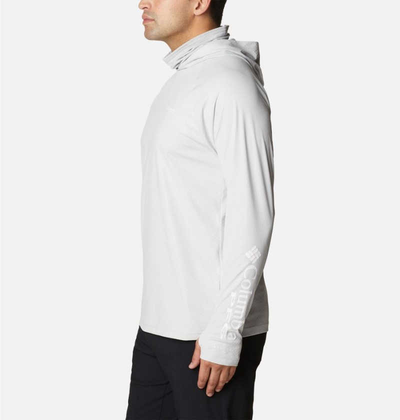 Columbia PFG Terminal Deflector Zero Men's Hoodie Grey | TUKSJN-510