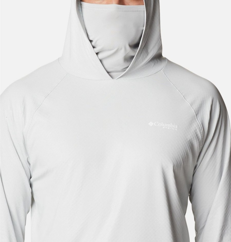 Columbia PFG Terminal Deflector Zero Men's Hoodie Grey | TUKSJN-510