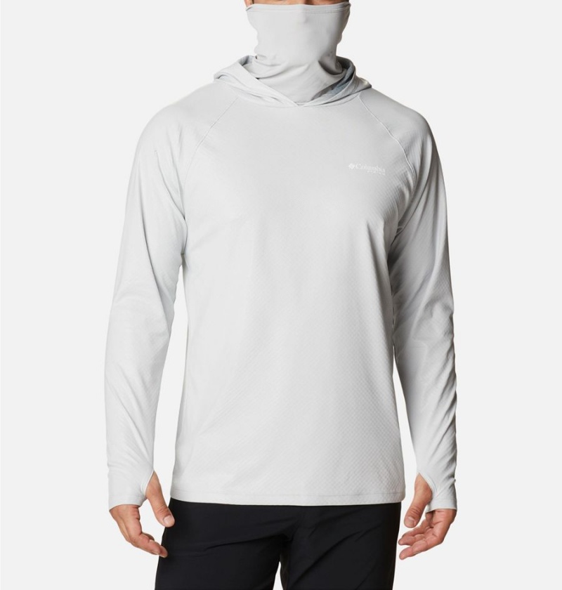 Columbia PFG Terminal Deflector Zero Men's Hoodie Grey | TUKSJN-510