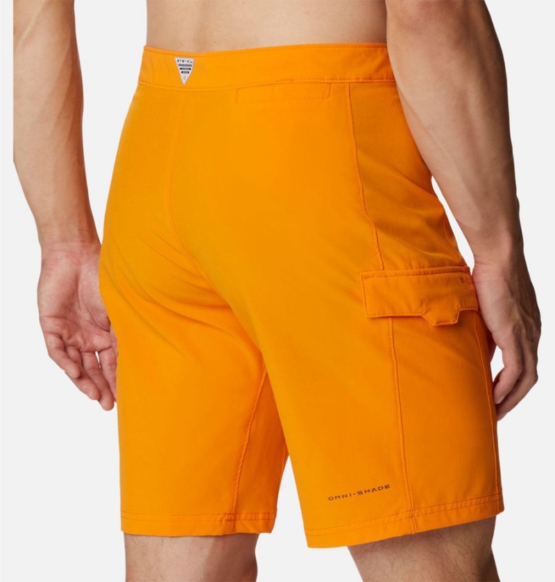 Columbia PFG Terminal Tackle Board Men's Shorts Orange | YQRCLS-490