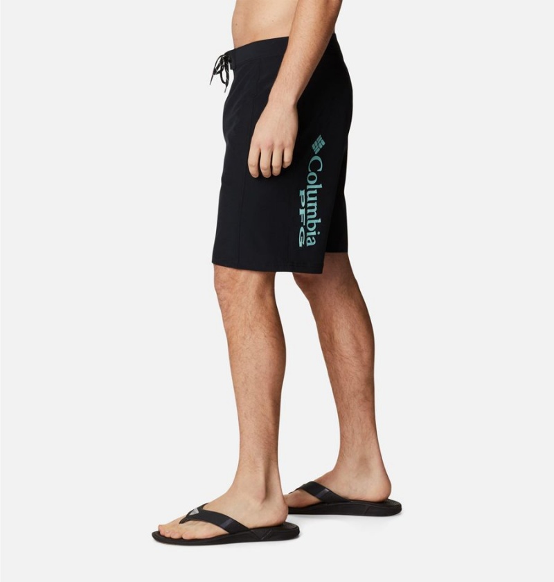 Columbia PFG Terminal Tackle Board Men's Shorts Black | KVMTGP-058