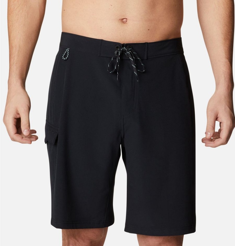 Columbia PFG Terminal Tackle Board Men's Shorts Black | KVMTGP-058