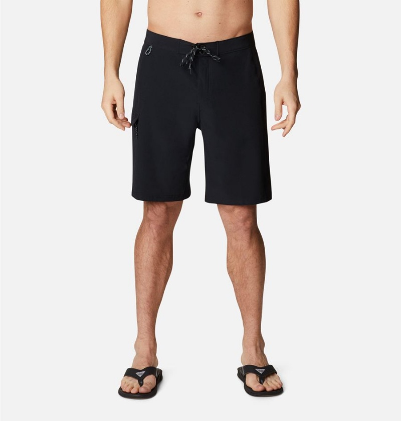 Columbia PFG Terminal Tackle Board Men\'s Shorts Black | KVMTGP-058