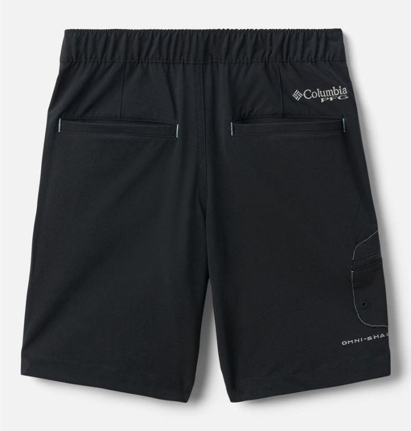 Columbia PFG Terminal Tackle Kids' Shorts Black | PMSNZI-216