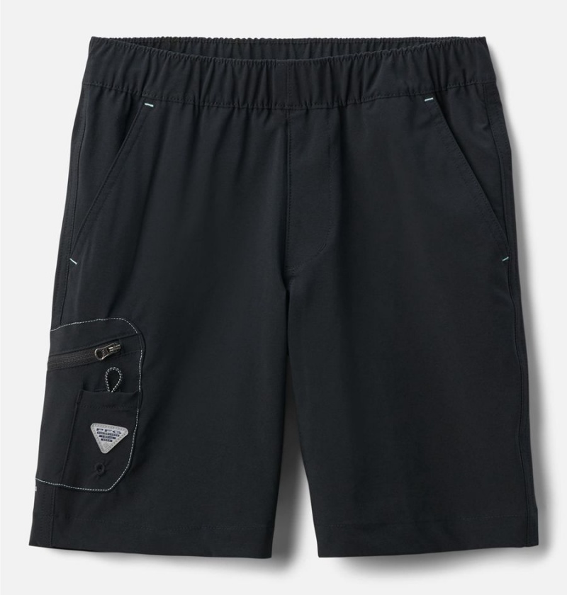 Columbia PFG Terminal Tackle Kids\' Shorts Black | PMSNZI-216