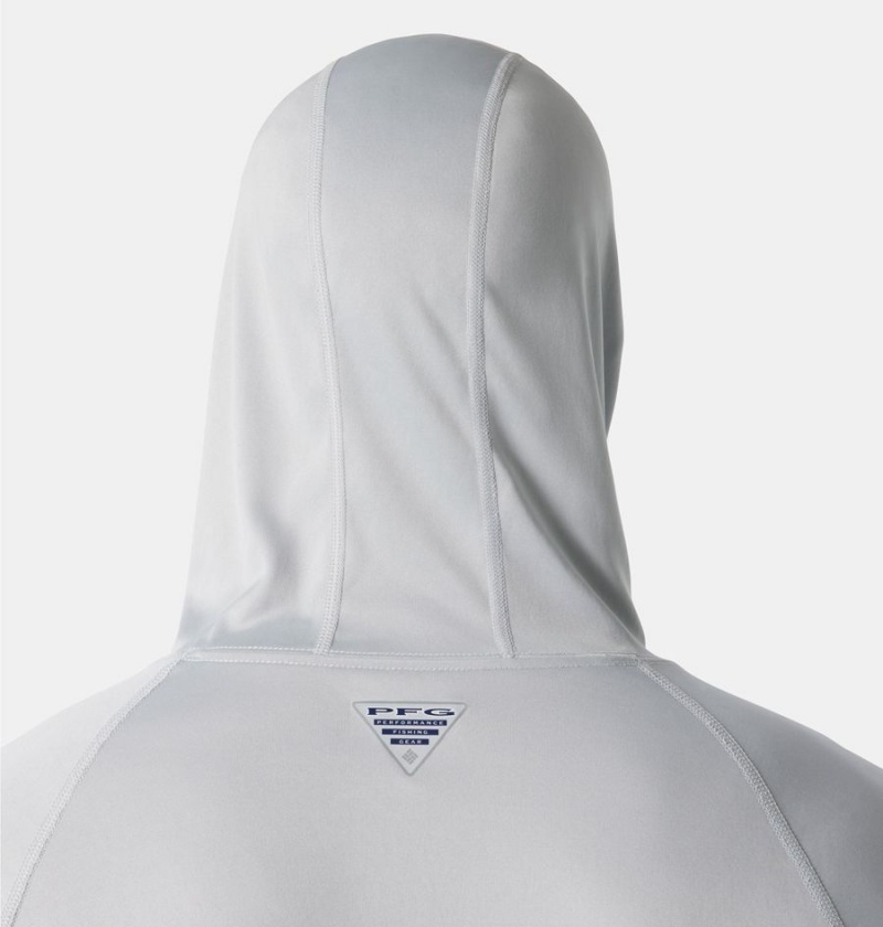 Columbia PFG Terminal Tackle Men's Hoodie Grey | JVBXAU-630