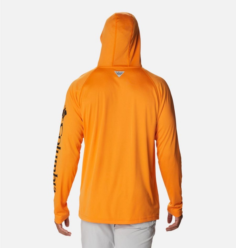 Columbia PFG Terminal Tackle Men's Hoodie Orange | EORHAY-951