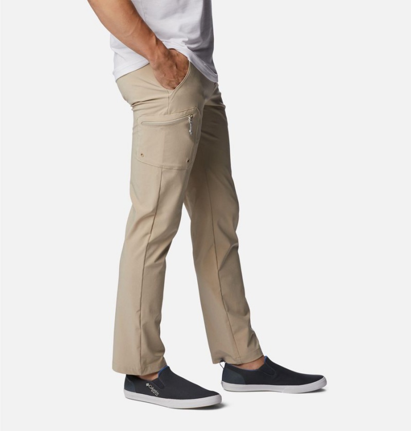Columbia PFG Terminal Tackle Men's Pants Khaki | ZWEIMU-718