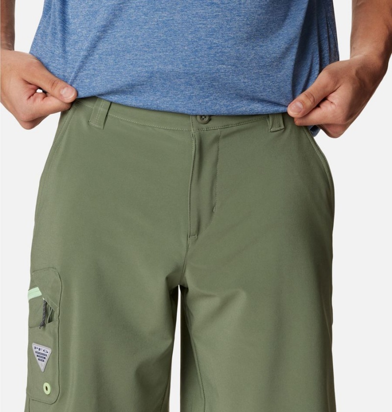 Columbia PFG Terminal Tackle Men's Shorts Green | CRYMAQ-392