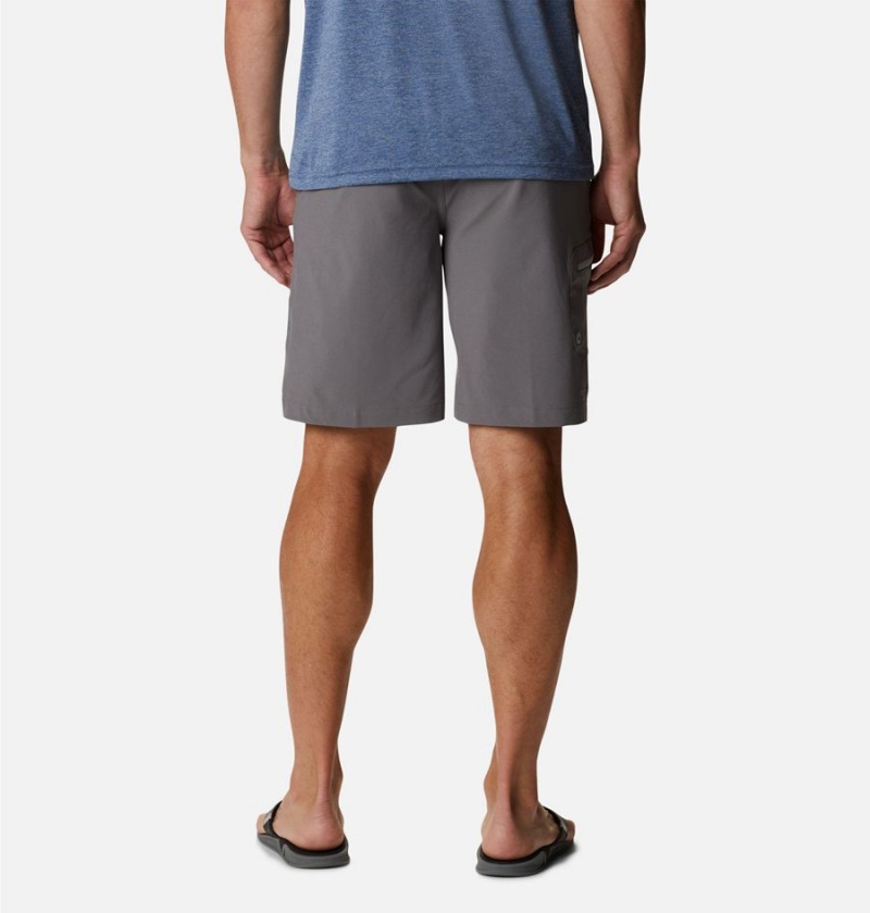 Columbia PFG Terminal Tackle Men's Shorts Grey | HFSNOW-360
