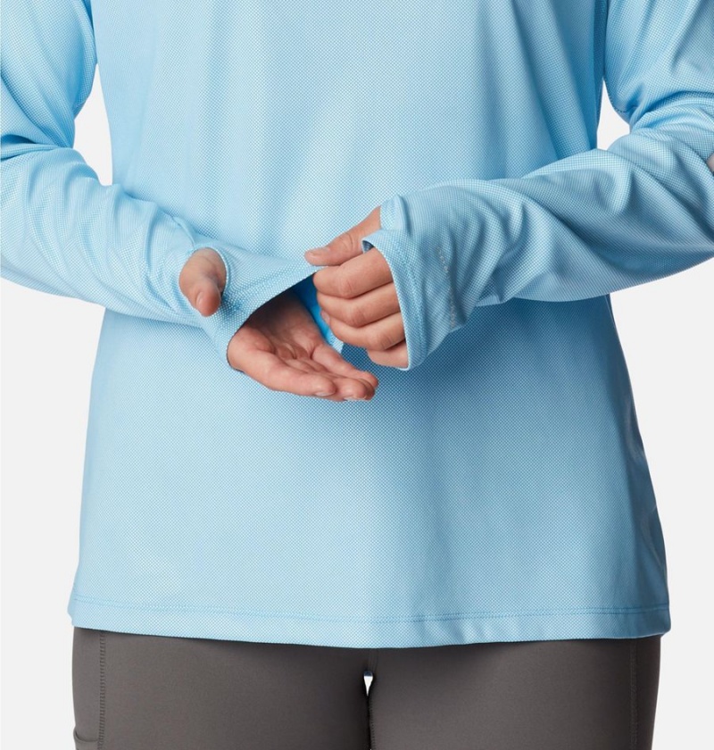 Columbia PFG Tidal Deflector Women's Hoodie Blue | SKYOEG-632