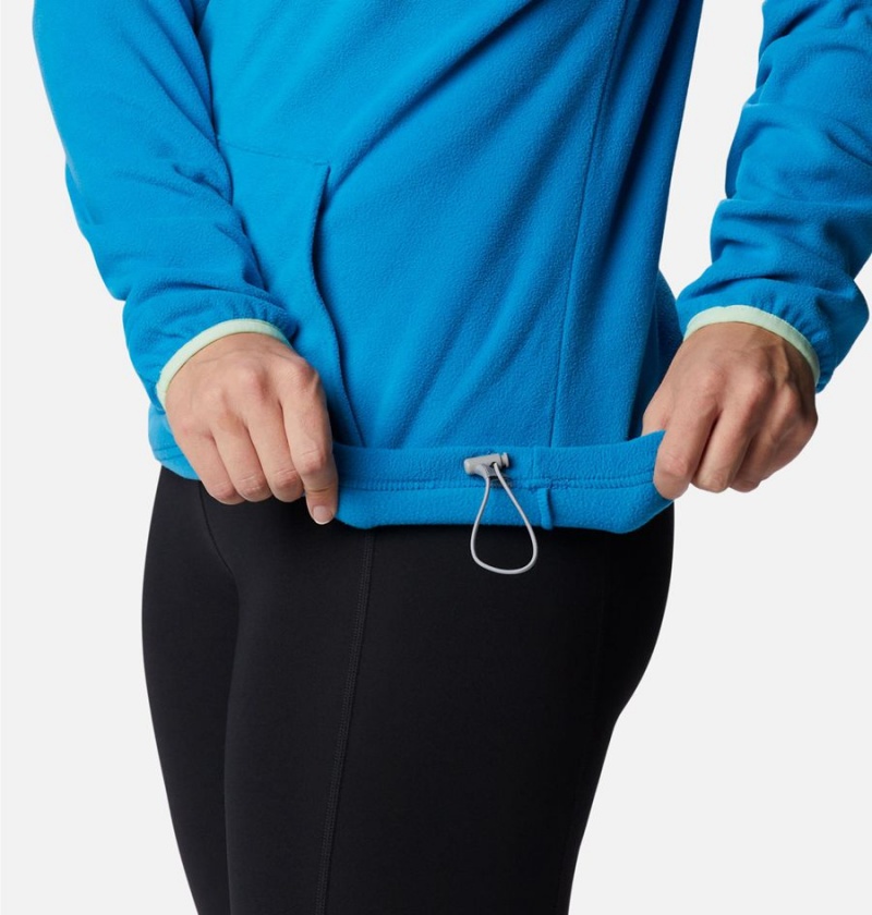 Columbia PFG Tidal Fleece Women's Hoodie Blue | DUJKFE-734