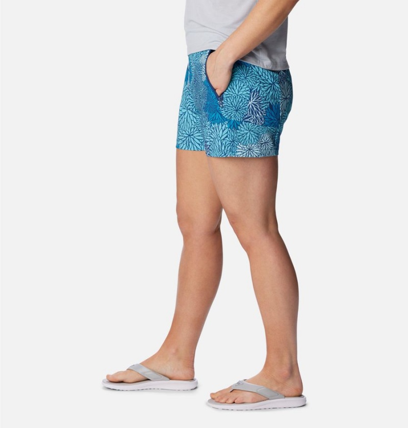 Columbia PFG Tidal II Women's Shorts Blue | BYVRWX-340