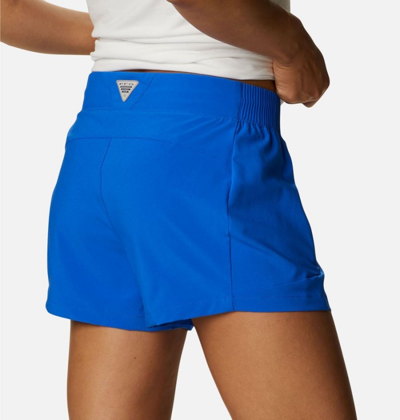 Columbia PFG Tidal II Women's Shorts Blue | EJPWGC-910