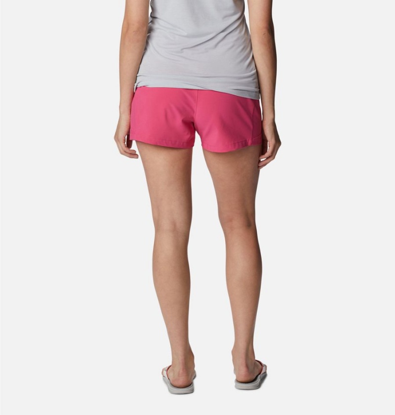 Columbia PFG Tidal II Women's Shorts Pink | QHOEUS-538